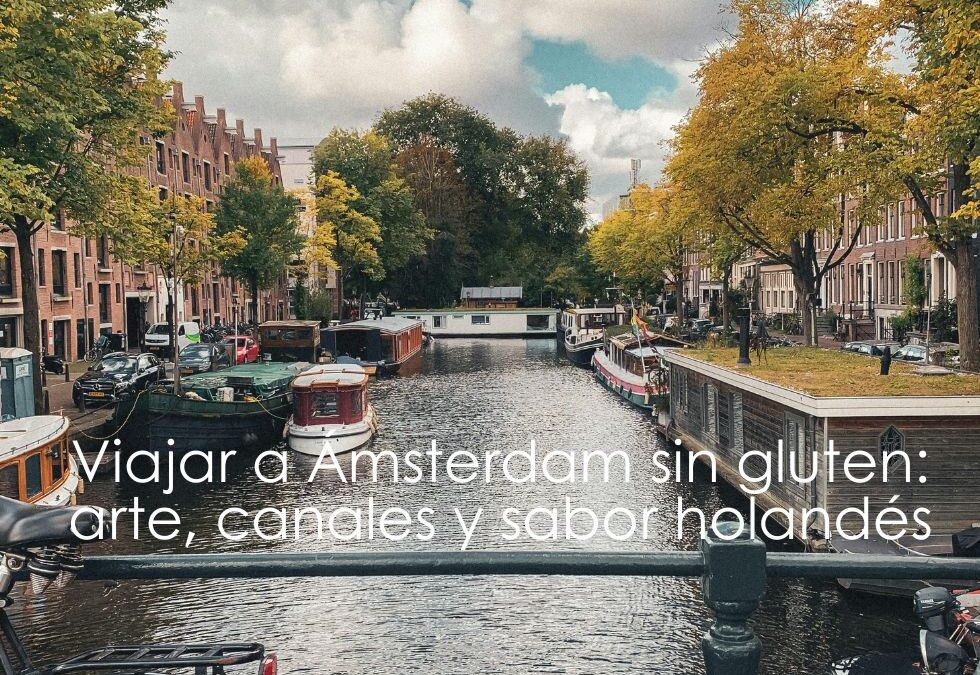 Viajar a Ámsterdam sin gluten: arte, canales y sabor holandés